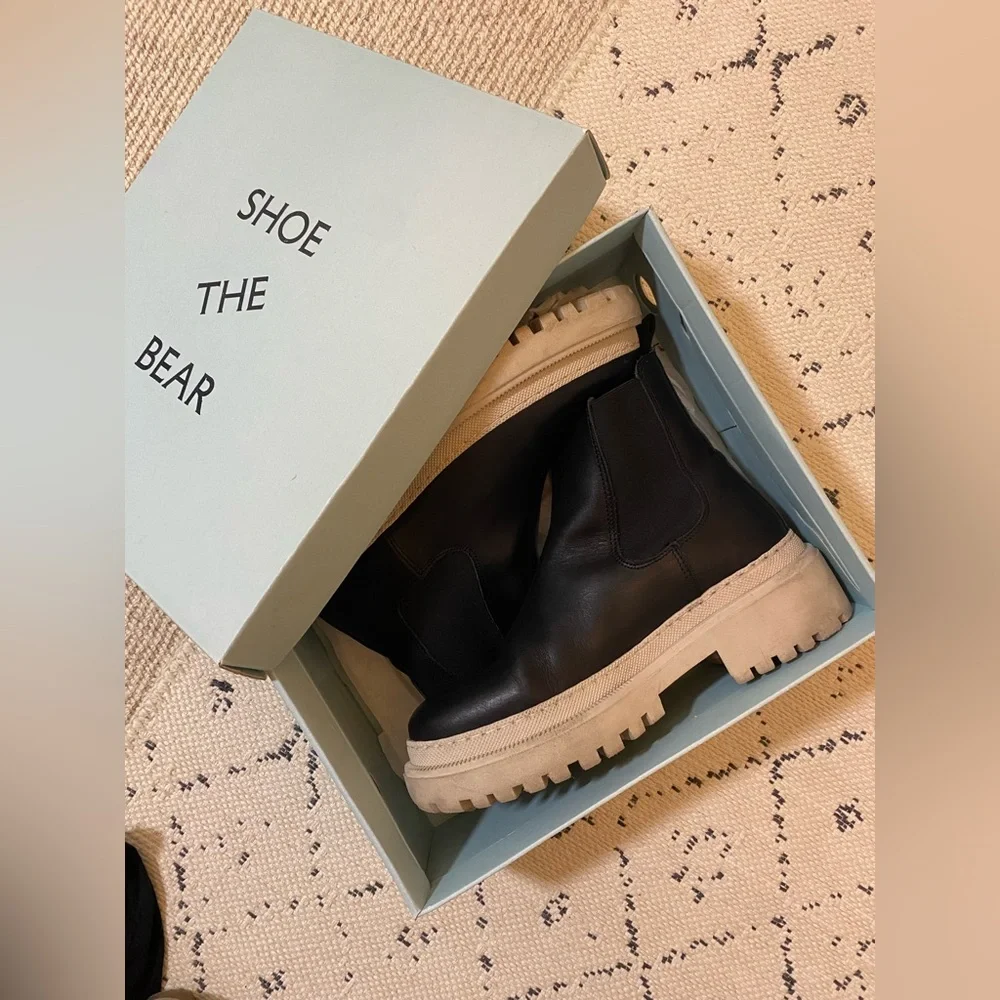 Shoe The Bear Leather Chelsea Boots - Picture 5 of 5